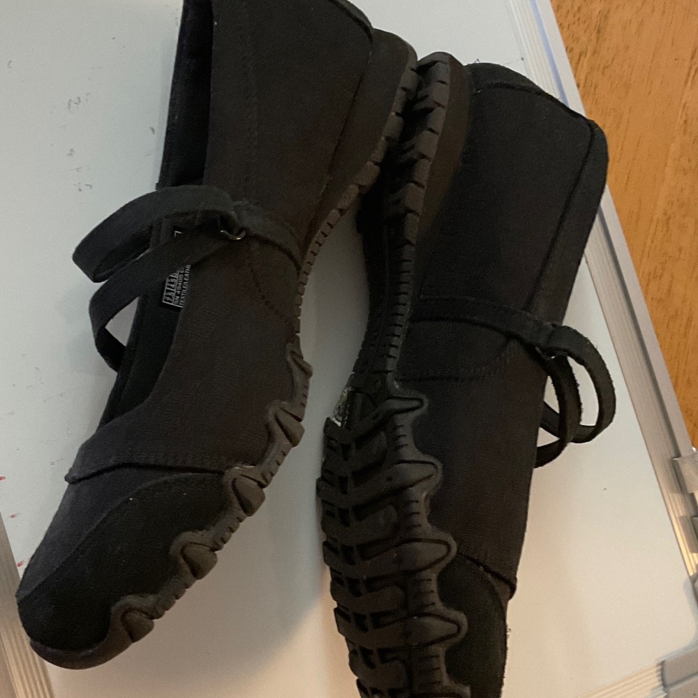 Skechers Black Casual Mary Jane Shoes